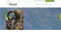 Desktop Screenshot of foreststump.com.au